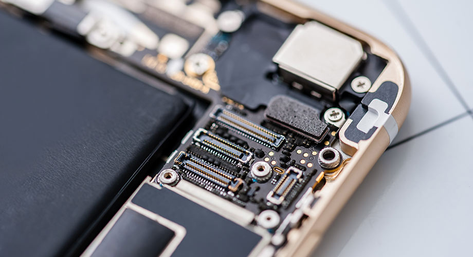 Mobile phone's inner structure