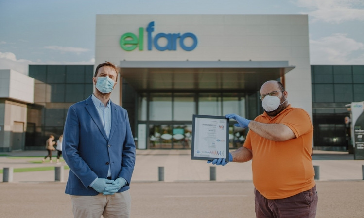 Certificación ISO 14001 C.C. El Faro por parte de SGS