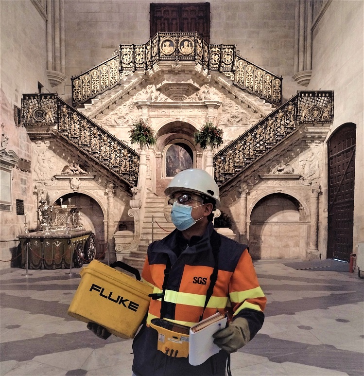 SGS inspecciona la catedral de Burgos