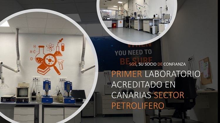 Laboratorio sector petrolífero Canarias SGS
